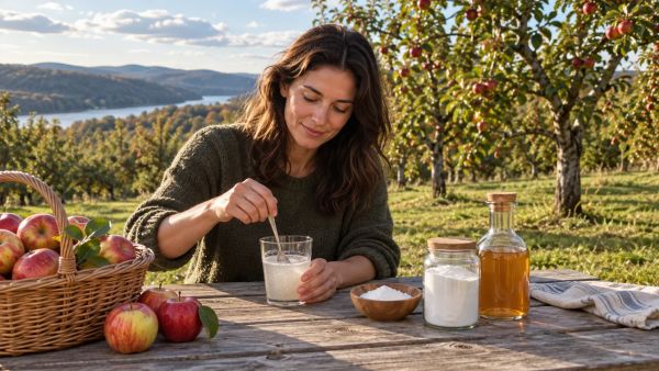 Can mixing weight loss and apple cider vinegar with baking soda help?