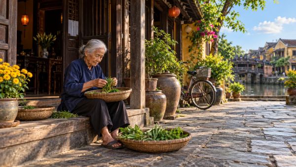 Celebrating the stories of the old asian lady